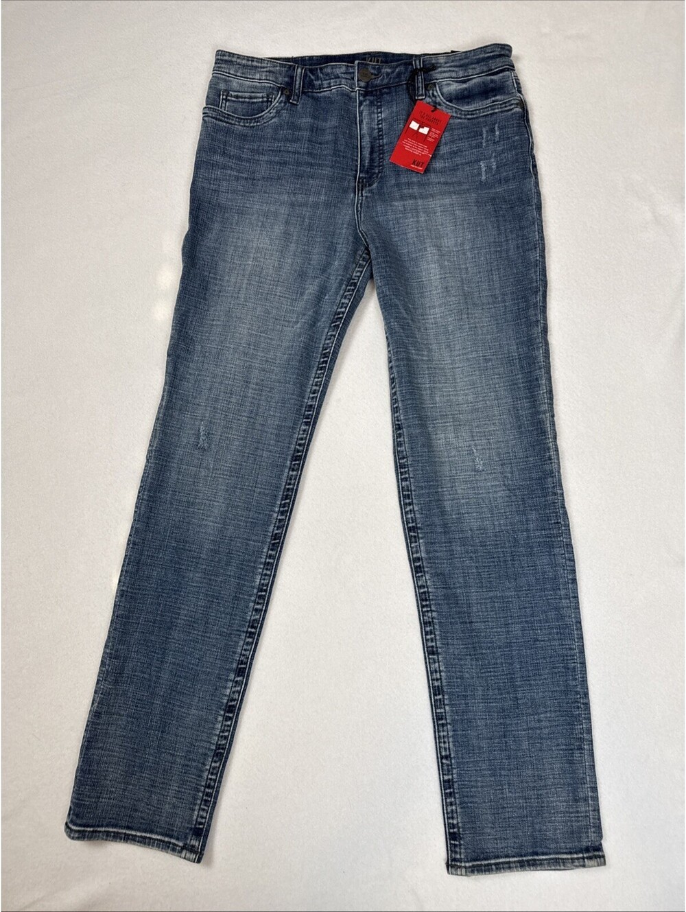 Kut From the Kloth Jeans Womens 12 Blue Fab Ab High Rise Straight NWT